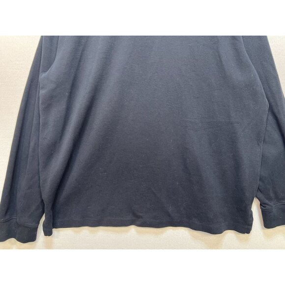 Polo Ralph Lauren Men's 1/4 Zip Pullover Sweater Estate Rib Mock Neck Sz XL Navy - Picture 12 of 12